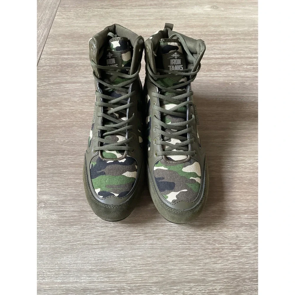 Iron‎ Tanks Titan III Gym Shoes Raw Camo Mens Size 12 New With Tags/Box